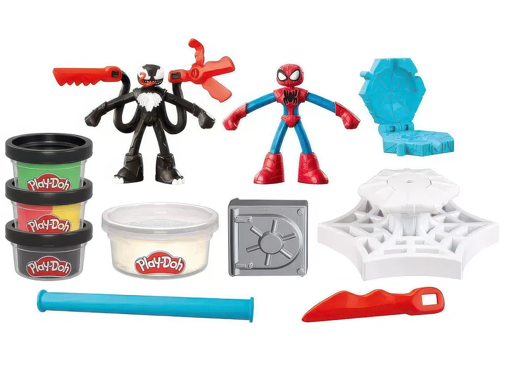 Play-Doh Spider-Man Launch and Slice Battle Set - TOYBOX Toy Shop