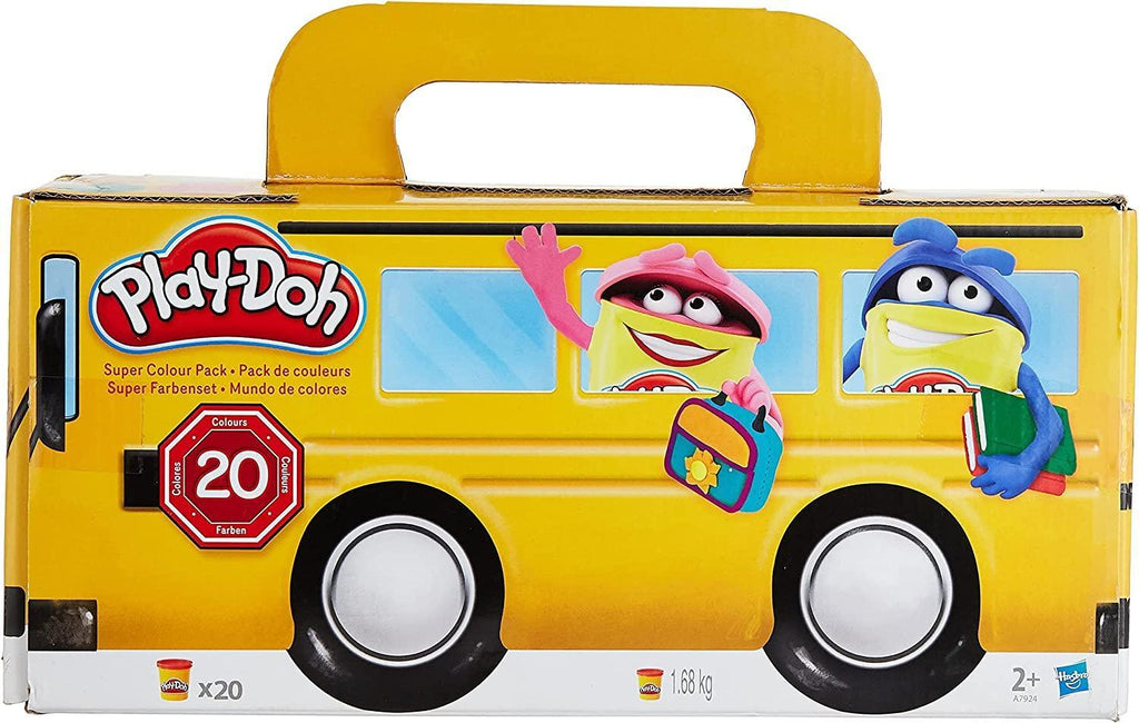 Play-Doh Super Color Pack - 20 Pots - TOYBOX Toy Shop