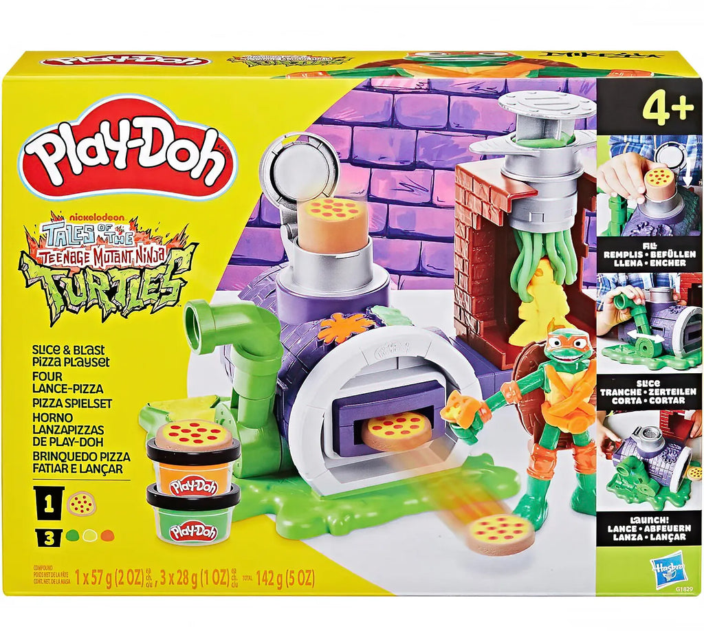 Play-doh Teenage Mutant Ninja Turtles Slice and Blast Pizza Playset