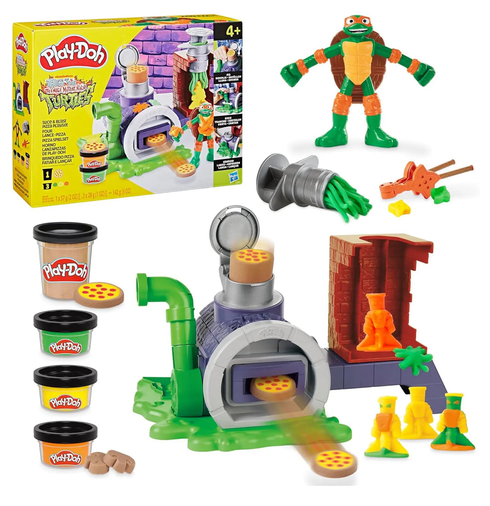 Play-doh Teenage Mutant Ninja Turtles Slice and Blast Pizza Playset