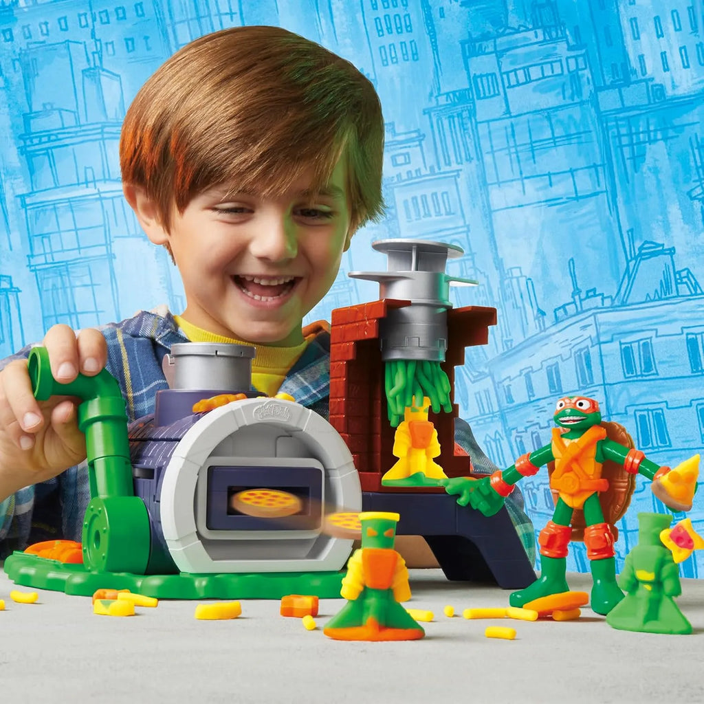 Play-doh Teenage Mutant Ninja Turtles Slice and Blast Pizza Playset