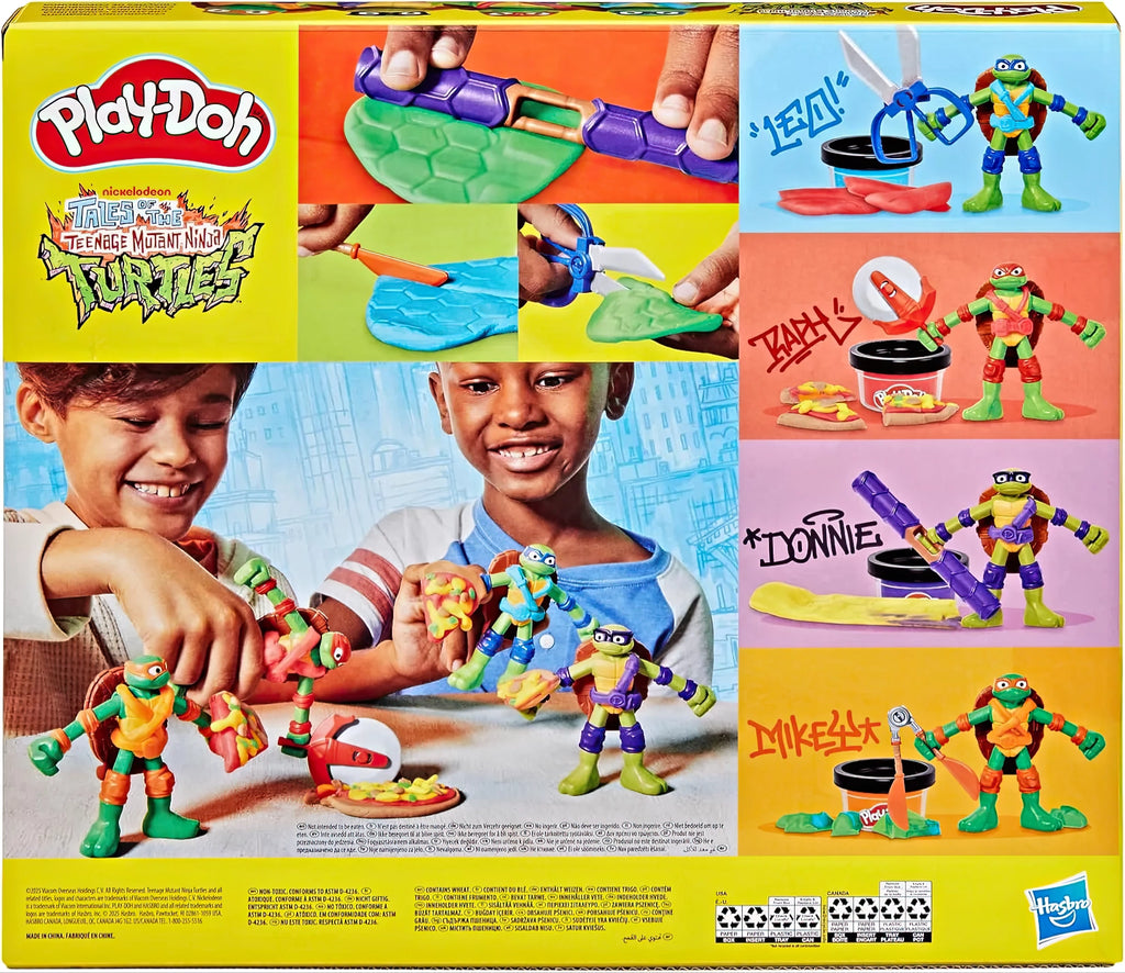 Play-doh TMNT Cowabunga Creations