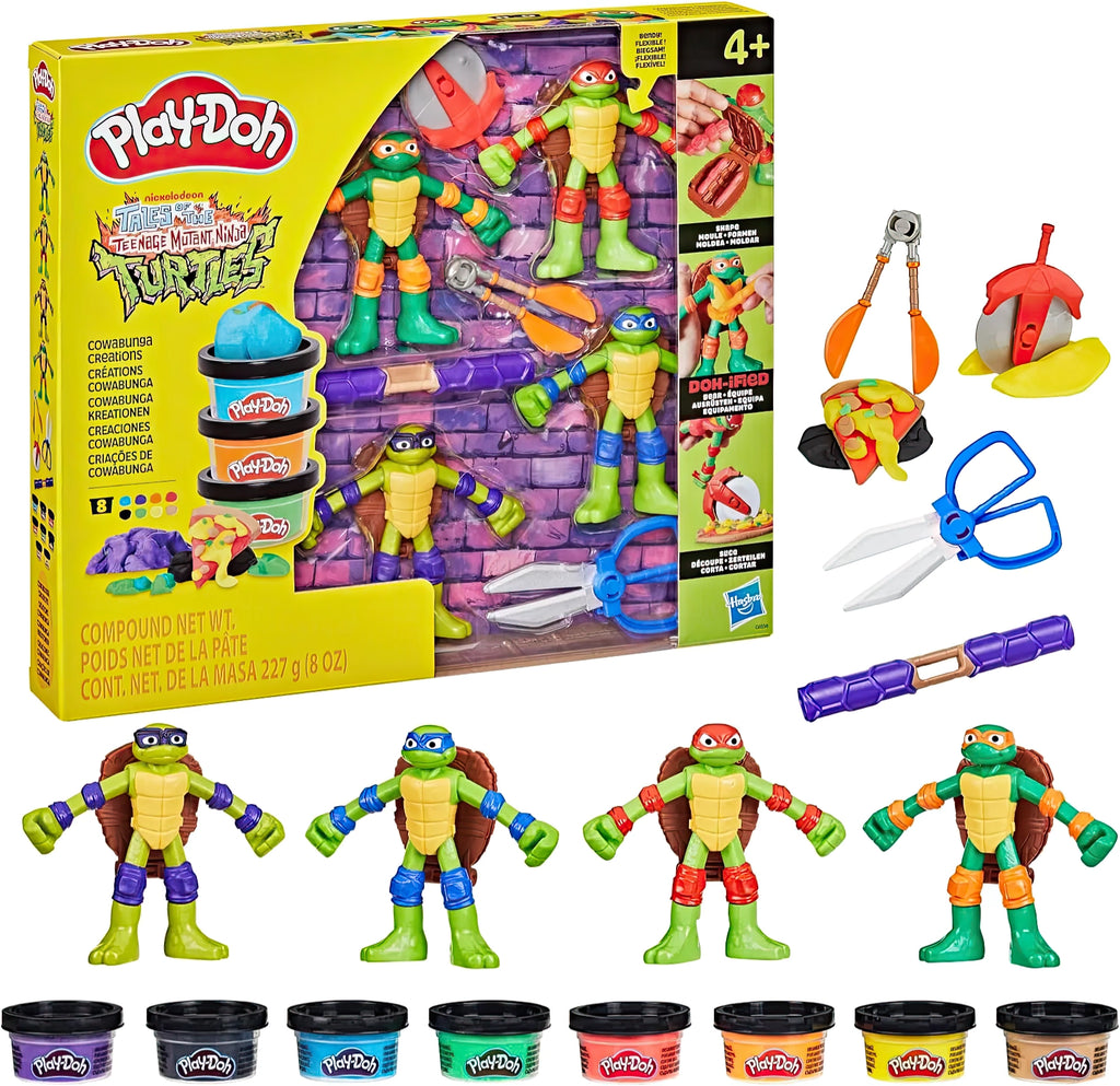 Play-doh TMNT Cowabunga Creations
