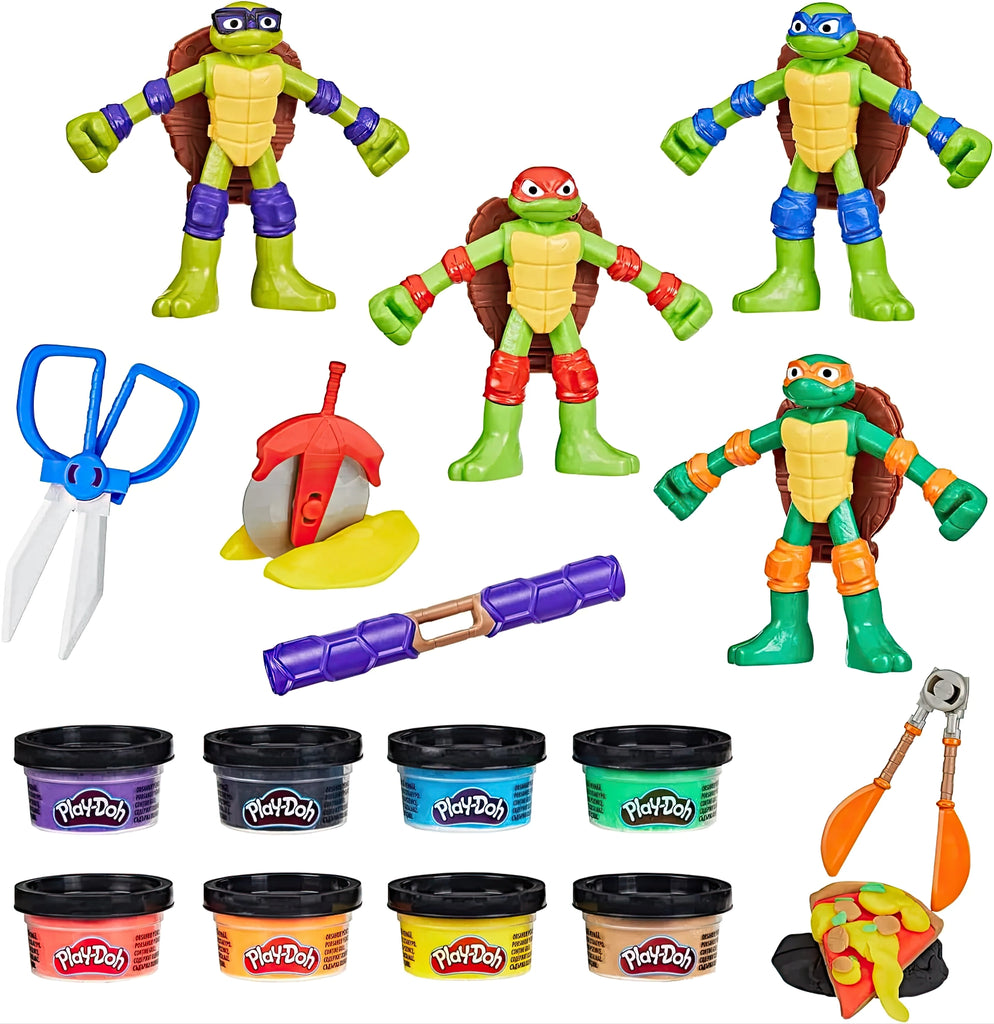 Play-doh TMNT Cowabunga Creations