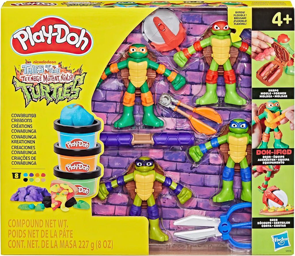 Play-doh TMNT Cowabunga Creations