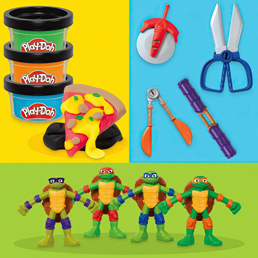 Play-doh TMNT Cowabunga Creations