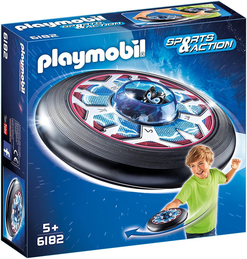 PLAYMOBIL 6182 Sports & Action Celestial Flying Disk with Alien - TOYBOX Toy Shop