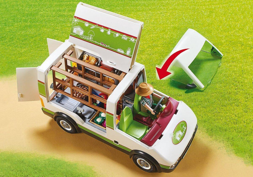 Playmobil 70134 Country Mobile Farmer's Market Van Playset - TOYBOX Toy Shop