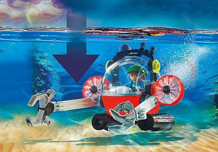 PLAYMOBIL 70142 Environmental Expedition with Dive Boat - TOYBOX Toy Shop