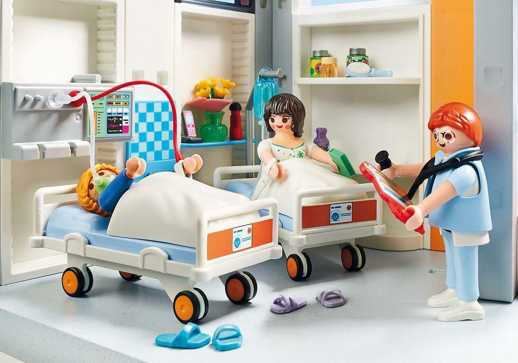 Playmobil 70191 Furnished Hospital Wing Playset - TOYBOX Toy Shop
