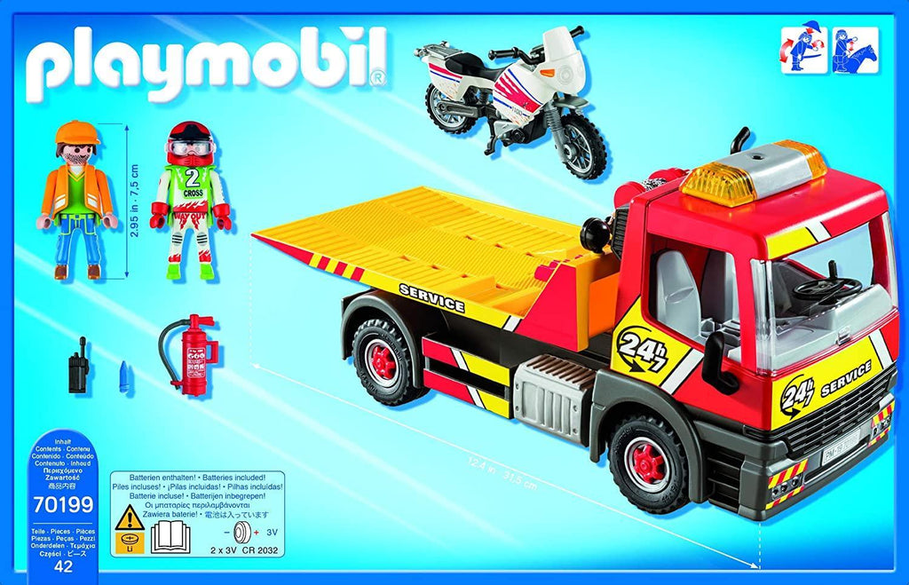 Playmobil 70199 City Life Vehicle World Breakdown Service Playset - TOYBOX Toy Shop