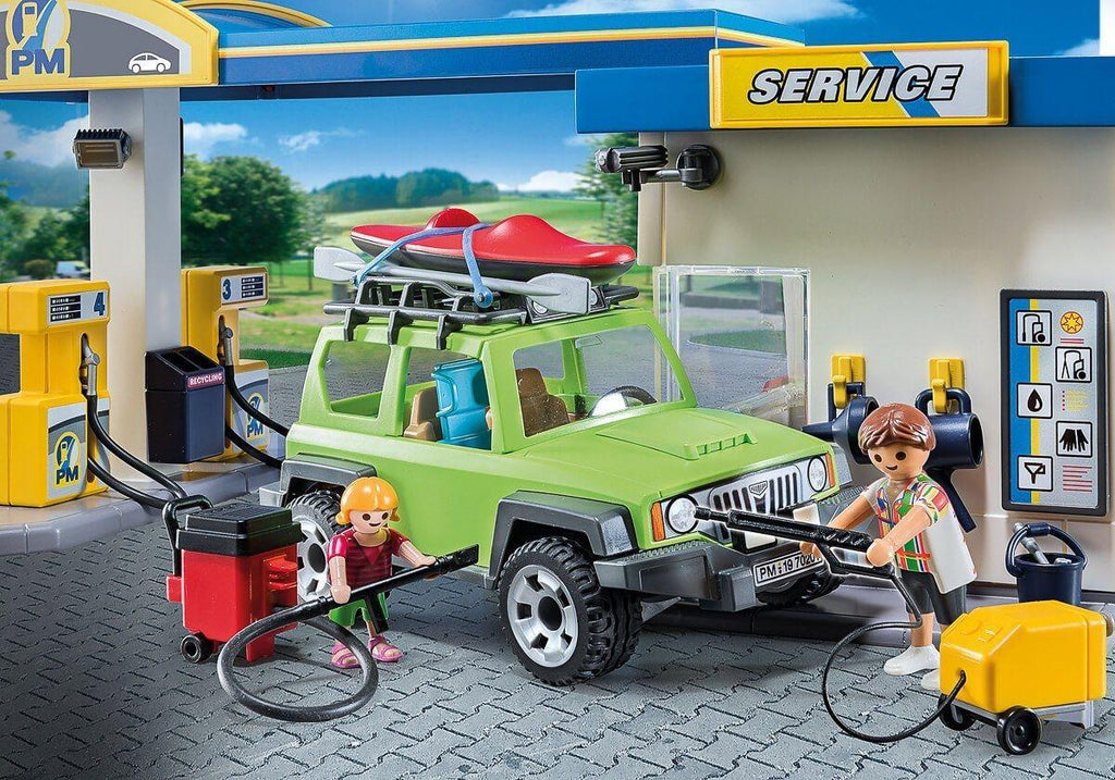 Playmobil 70201 Gas Station Playset - TOYBOX Toy Shop