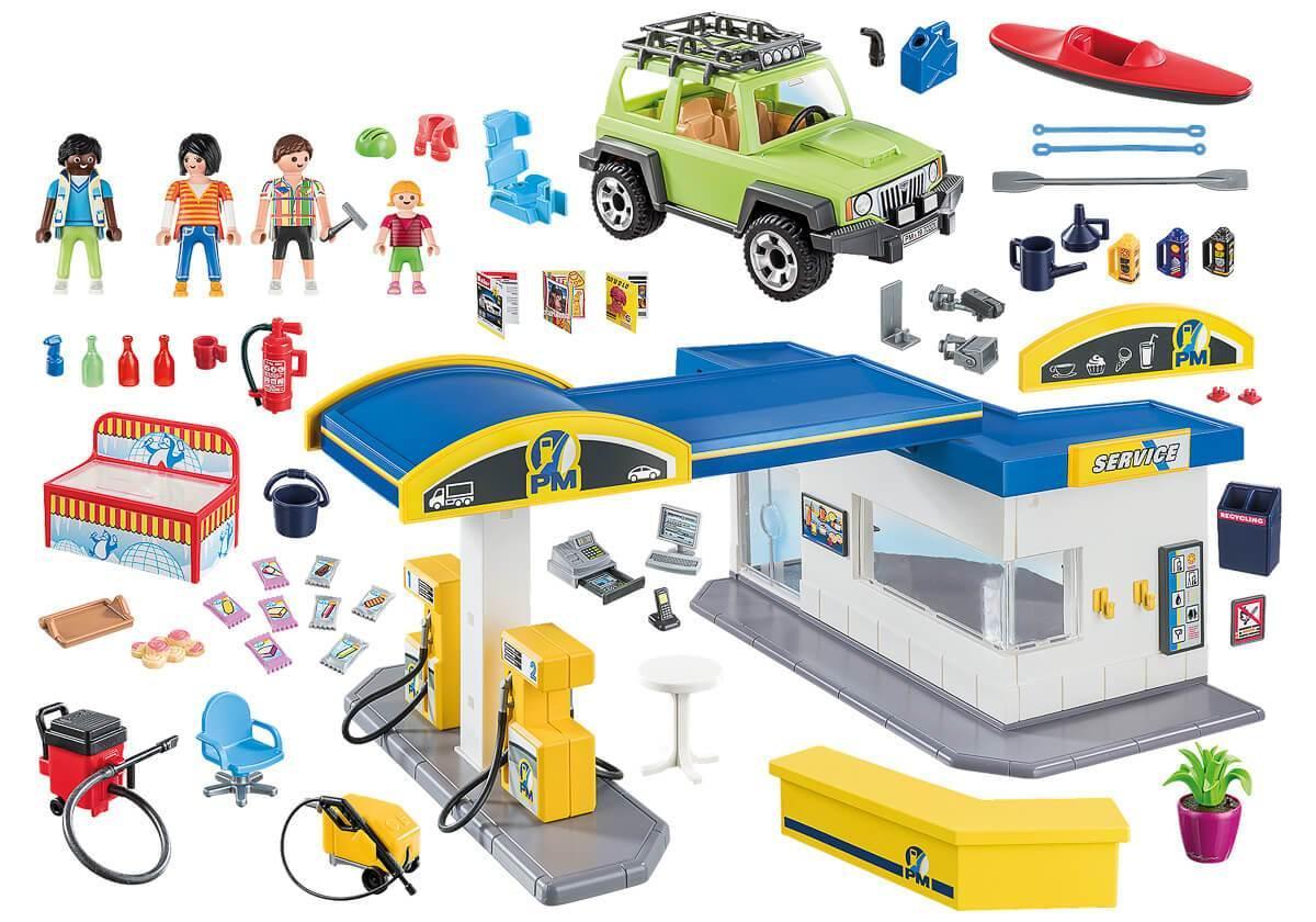 Playmobil 70201 Gas Station Playset – TOYBOX