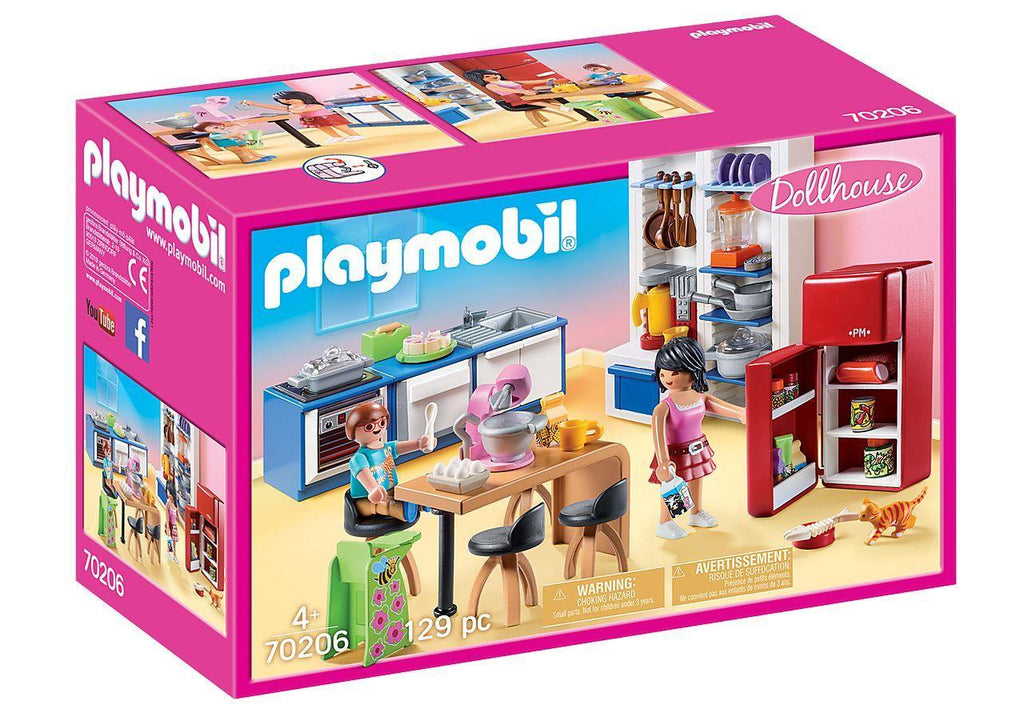 PLAYMOBIL 70206 Family Kitchen Furniture Pack - TOYBOX Toy Shop