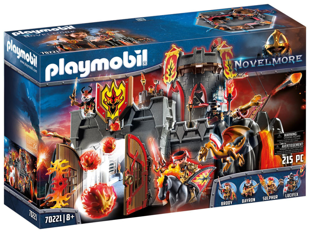 Playmobil 70221 Knights of Novelmore Burnham Raiders Castle Fortress - TOYBOX