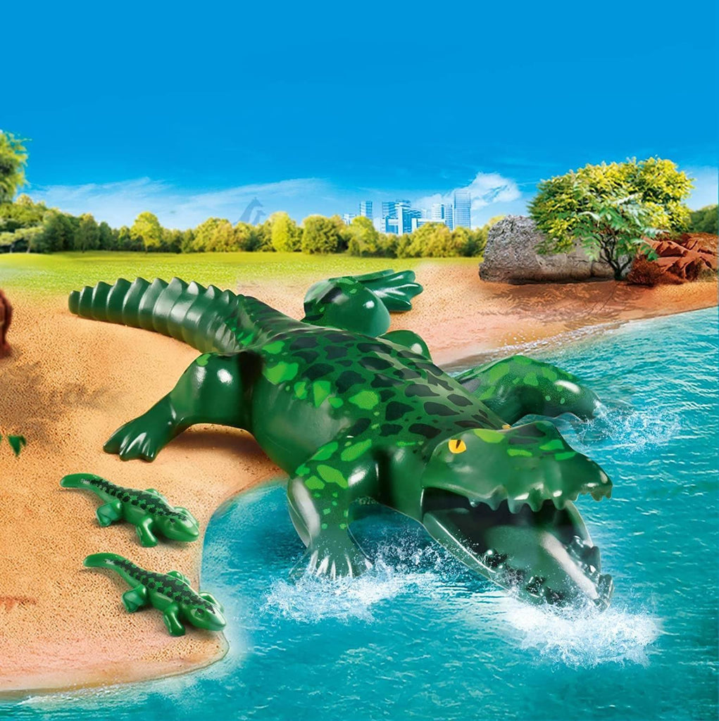 PLAYMOBIL 70358 Family Fun Alligator with Babies - TOYBOX Toy Shop