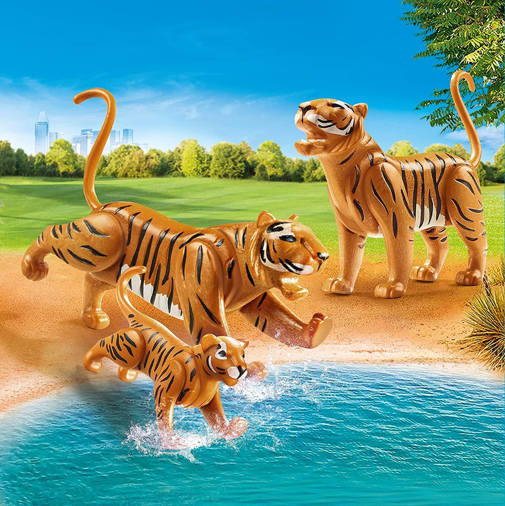 PLAYMOBIL 70359 Family Fun Tigers with Cub - TOYBOX Toy Shop