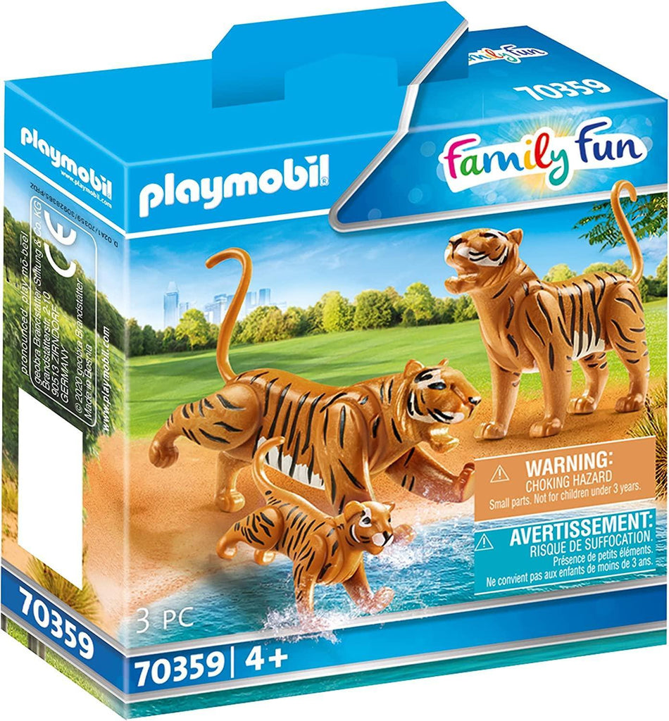 PLAYMOBIL 70359 Family Fun Tigers with Cub - TOYBOX Toy Shop