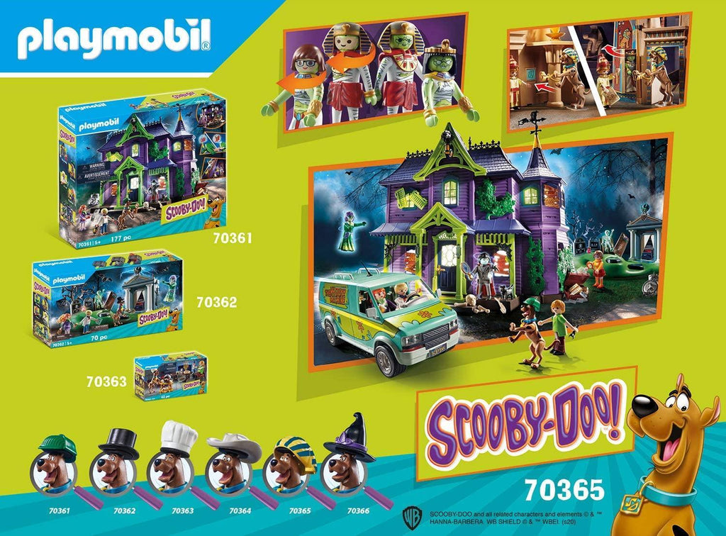 PLAYMOBIL 70365 Scooby-Doo Scooby-Doo! Adventure In Egypt - TOYBOX Toy Shop