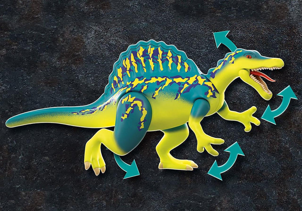 PLAYMOBIL 70625 DINO RISE - Spinosaurus: Double Defense Power - TOYBOX Toy Shop