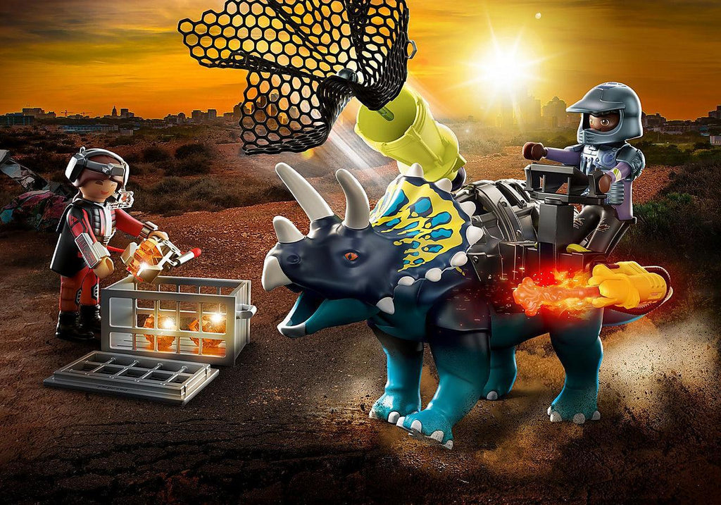 PLAYMOBIL 70627 DINO RISE - Triceratops: Battle for the Legendary Stones - TOYBOX Toy Shop