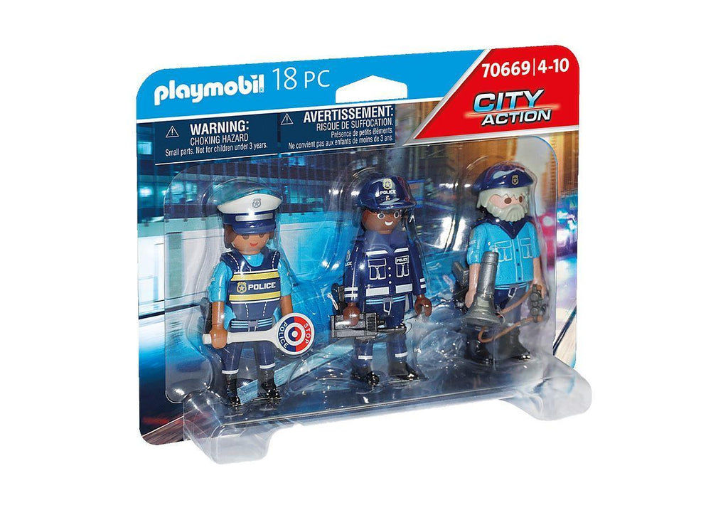 PLAYMOBIL 70669 CITY ACTION - Police Figure Set - TOYBOX Toy Shop