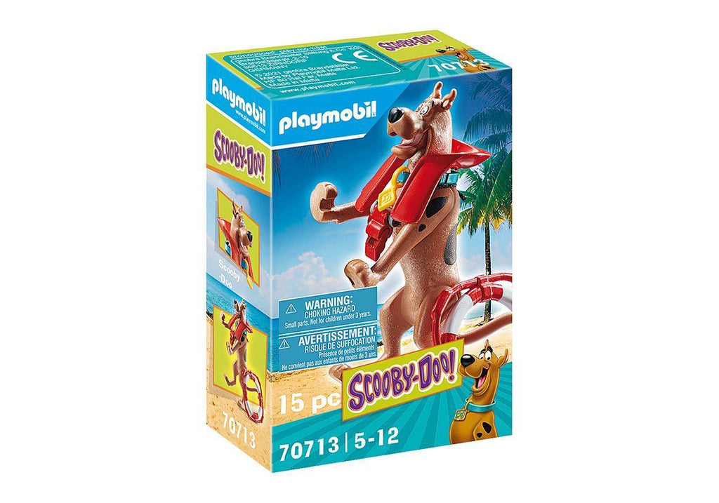PLAYMOBIL 70713 SCOOBY-DOO! - Collectible Lifeguard Figure - TOYBOX Toy Shop