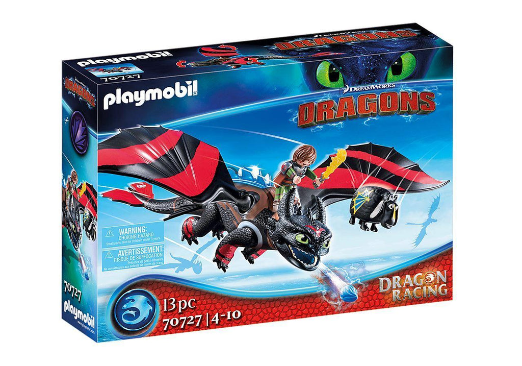 PLAYMOBIL 70727 DRAGONS - Dragon Racing: Hiccup and Toothless - TOYBOX Toy Shop