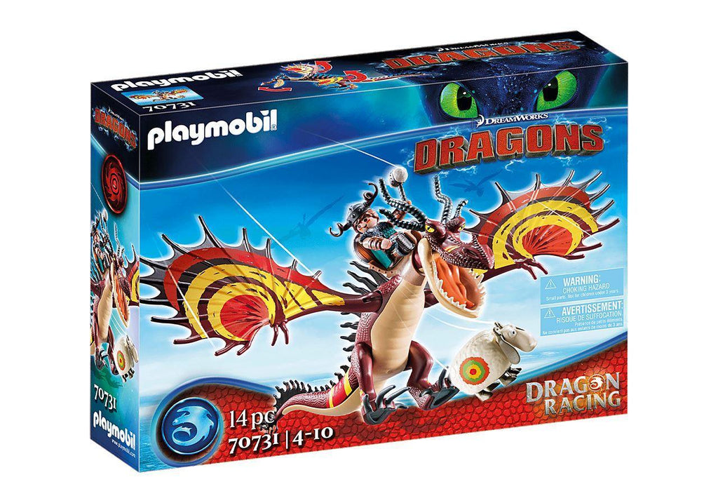 PLAYMOBIL 70731 DRAGONS - Dragon Racing Snotlout and Hookfang - TOYBOX Toy Shop