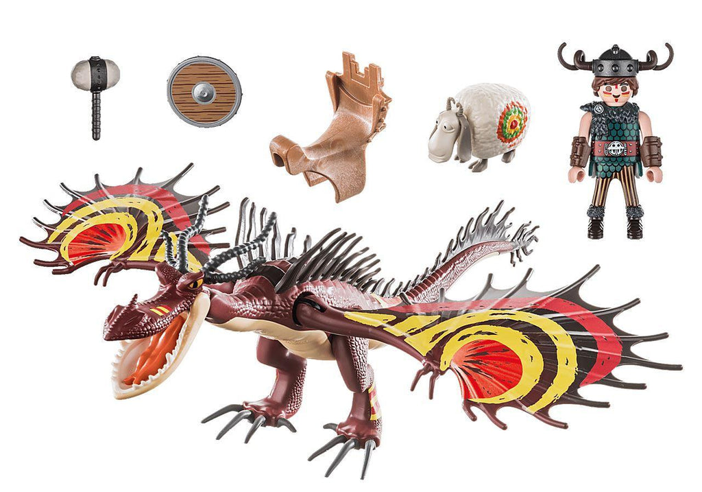 PLAYMOBIL 70731 DRAGONS - Dragon Racing Snotlout and Hookfang - TOYBOX Toy Shop