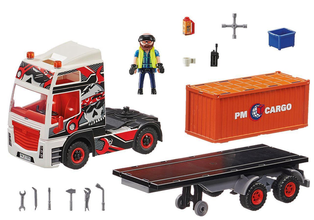 PLAYMOBIL 70771 CITY ACTION - Truck with Cargo Container - TOYBOX Toy Shop