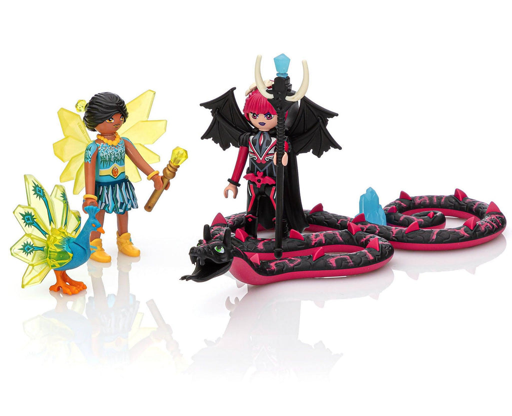 PLAYMOBIL 70803 AYUMA - Crystal Fairy And Bat Fairy with Soul Animal - TOYBOX Toy Shop