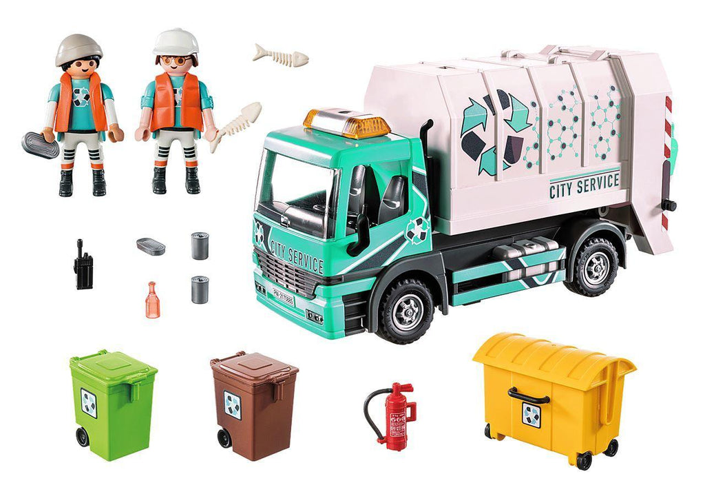 PLAYMOBIL 70885 CITY LIFE - City Recycling Truck - TOYBOX Toy Shop