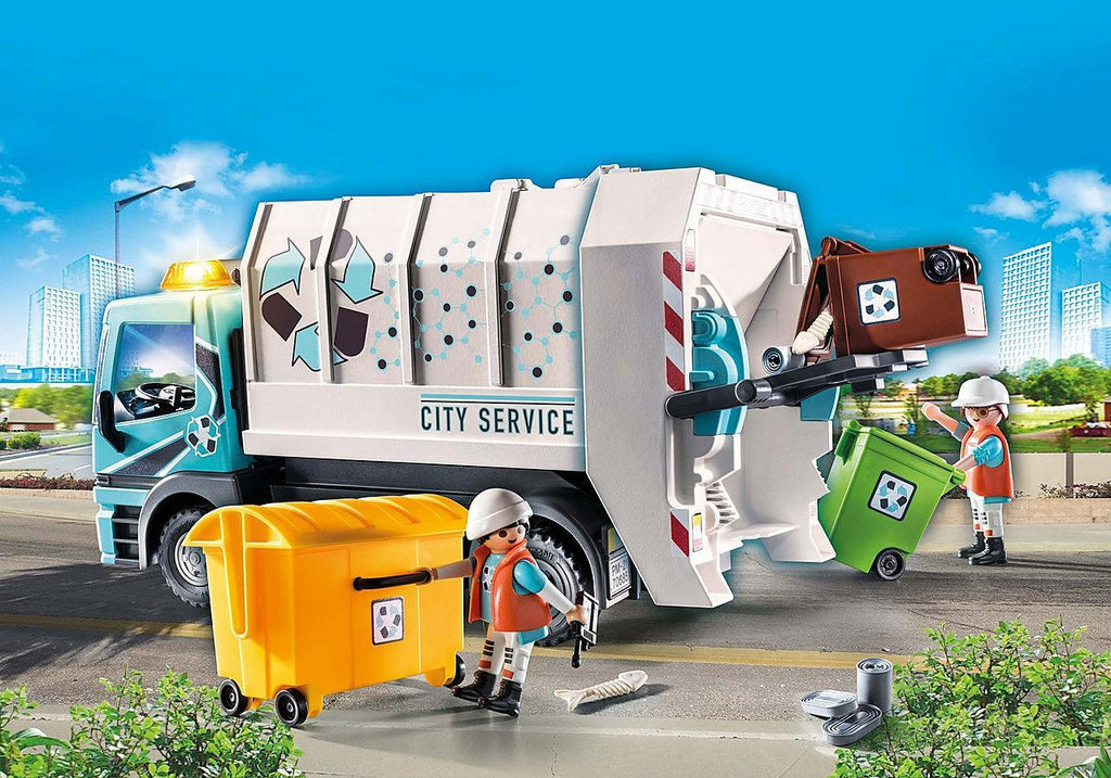 PLAYMOBIL 70885 CITY LIFE - City Recycling Truck - TOYBOX Toy Shop
