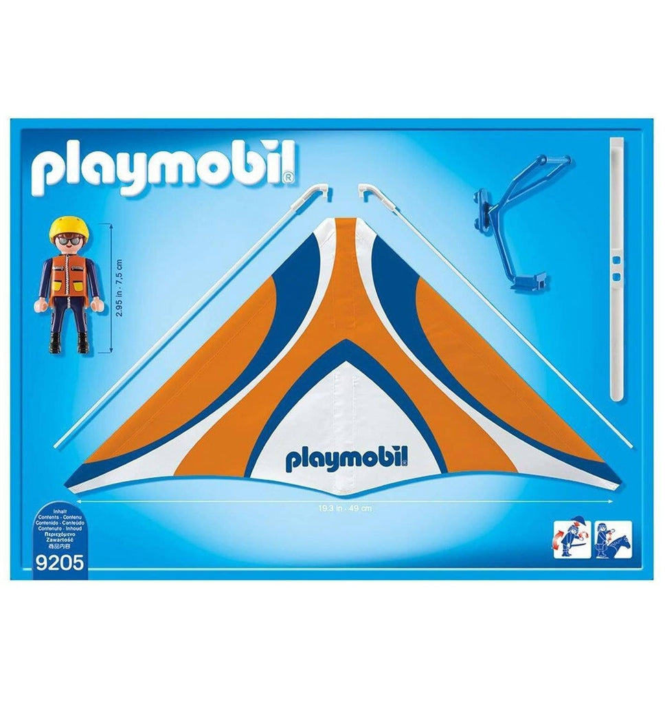 Playmobil 9205 Outdoor Action Hang Glider - Orange - TOYBOX Toy Shop