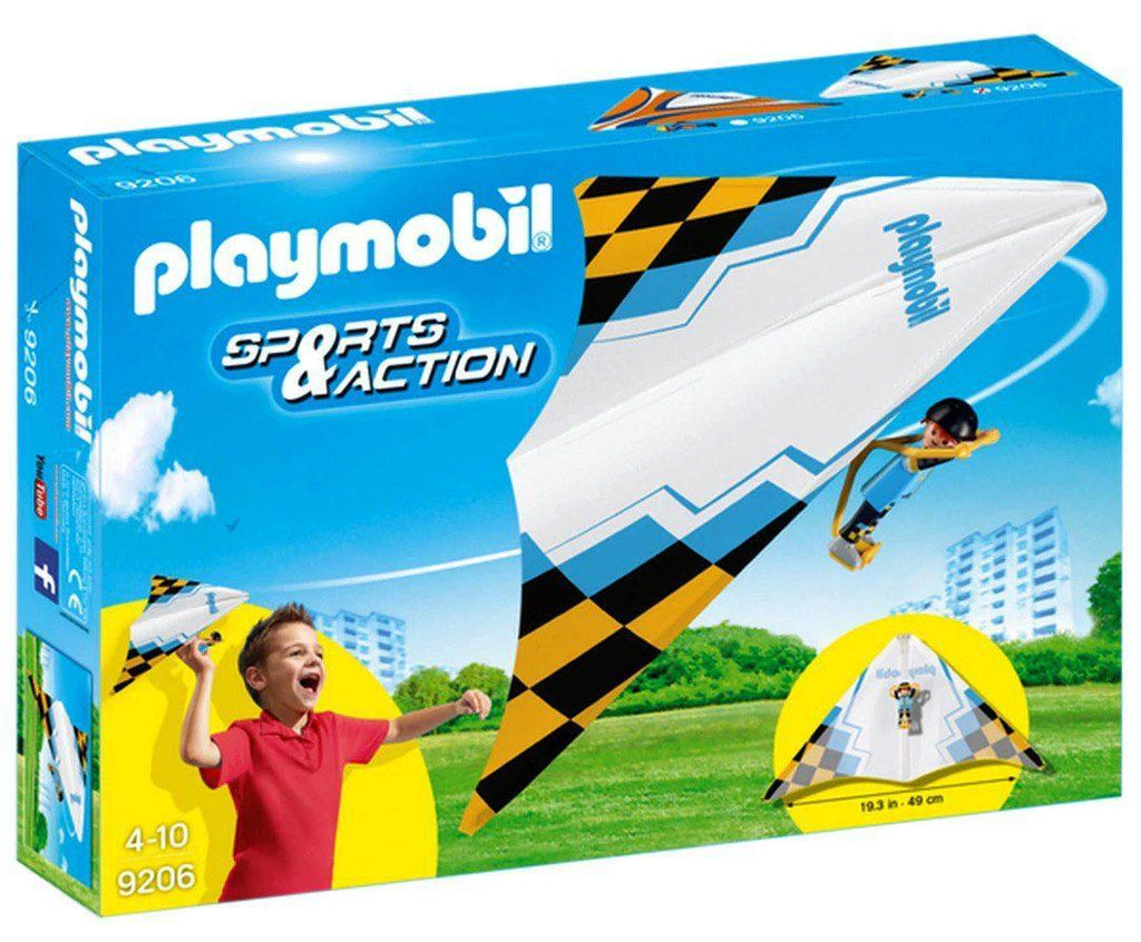 Playmobil 9206 Outdoor Action Hang Glider - Yellow - TOYBOX Toy Shop