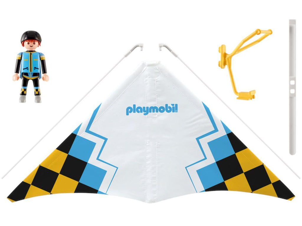 Playmobil 9206 Outdoor Action Hang Glider - Yellow - TOYBOX Toy Shop