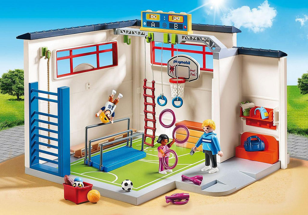 PLAYMOBIL 9454 CITY LIFE - Gym with Score Display - TOYBOX Toy Shop