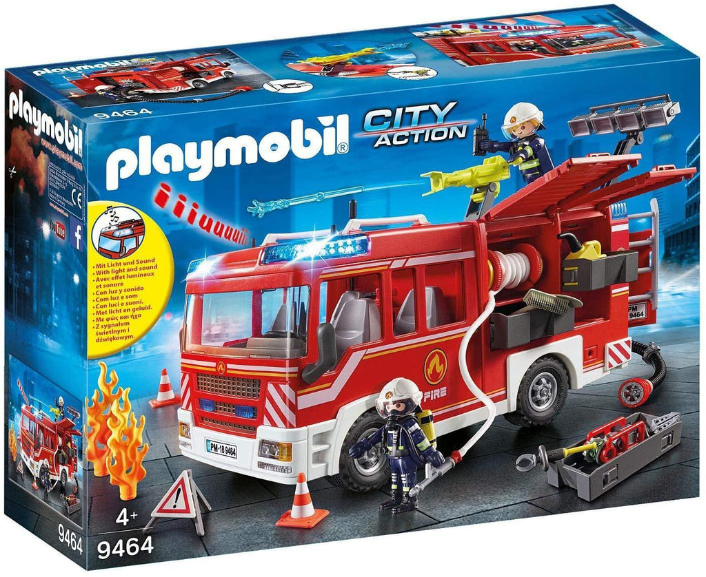 Playmobil 9464 Fire Engine Playset - TOYBOX Toy Shop