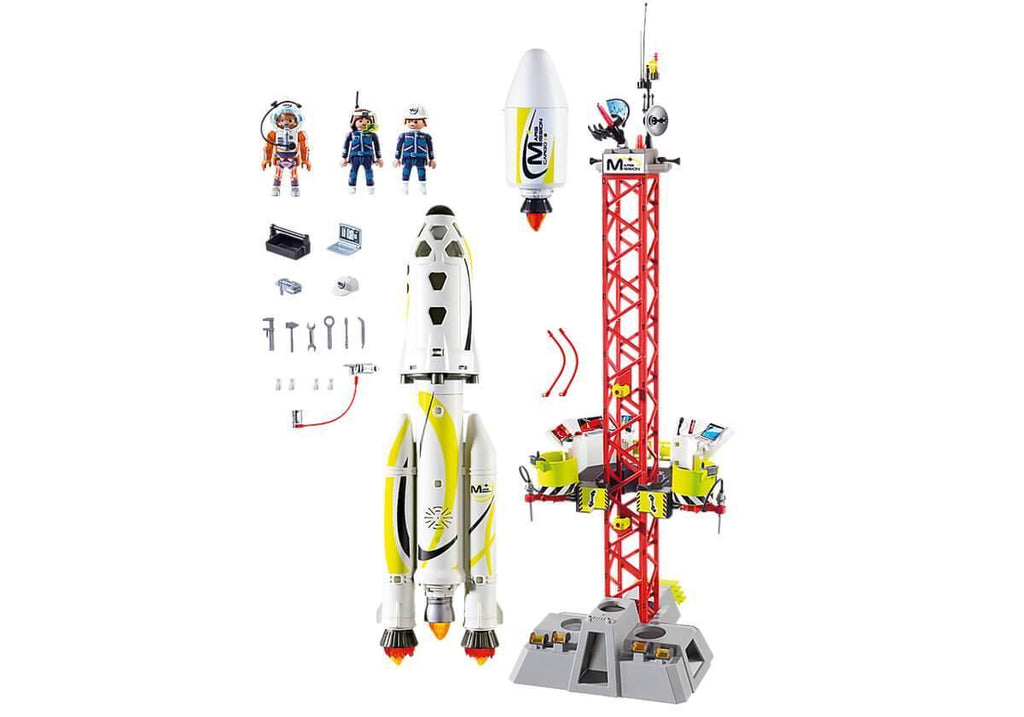 Playmobil 9488 Mission Rocket with Launch Site - TOYBOX Toy Shop