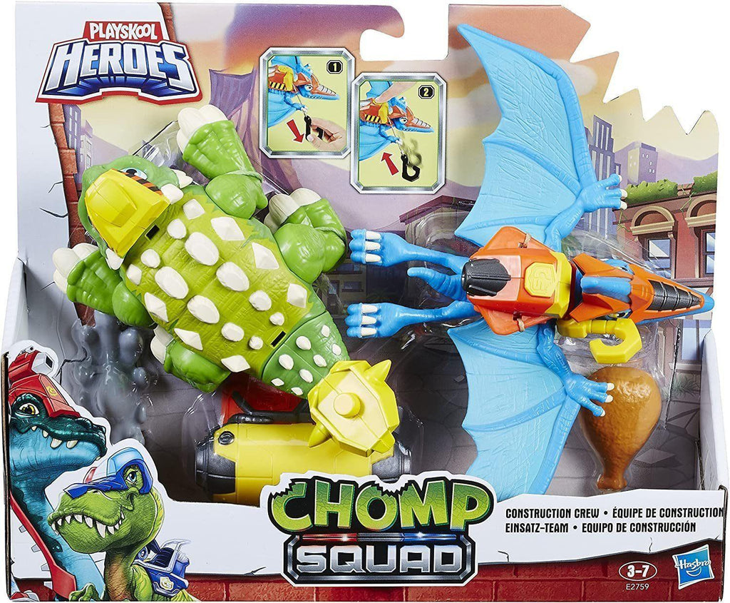 Playskool Heroes Chomp Squad Construction Crew - TOYBOX Toy Shop