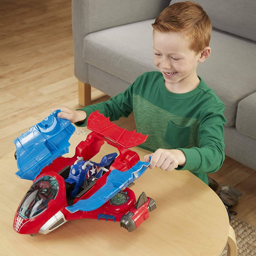 Playskool Heroes Marvel Spider-Man Jetquarters - TOYBOX Toy Shop