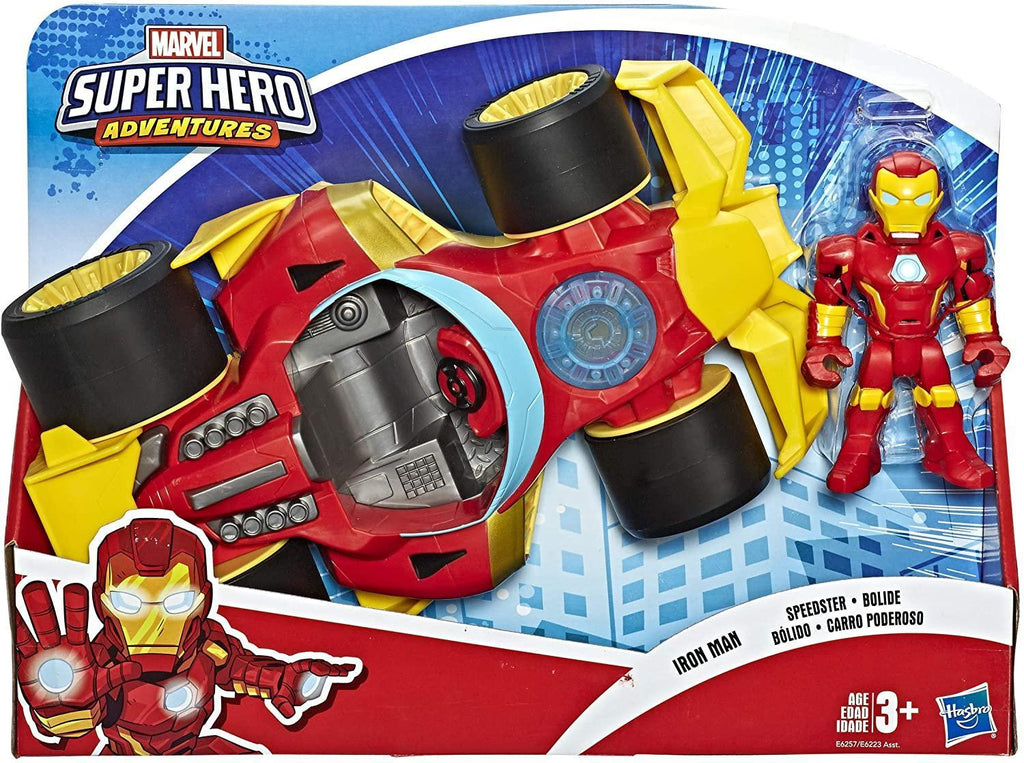 Playskool Heroes Marvel Super Hero Adventures Iron Man Speedster - TOYBOX