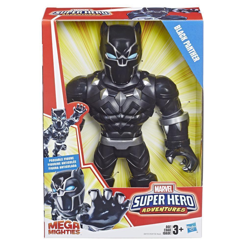 Playskool Heroes Marvel Super Hero Adventures Mega Mighties Black Panther - TOYBOX Toy Shop