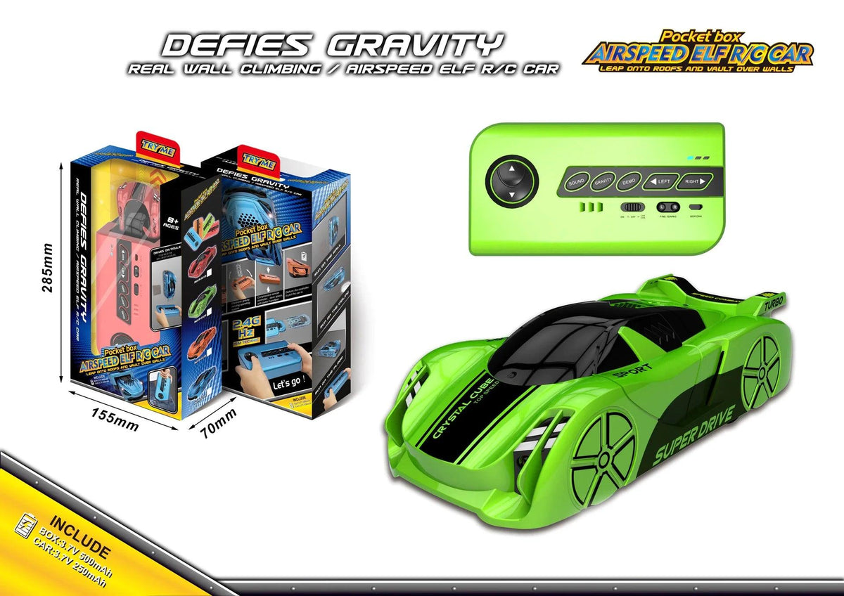 Elf Remote Control Pocket Box Remote Control Airspeed Elf Wall Climbing Car | Buy Online ...