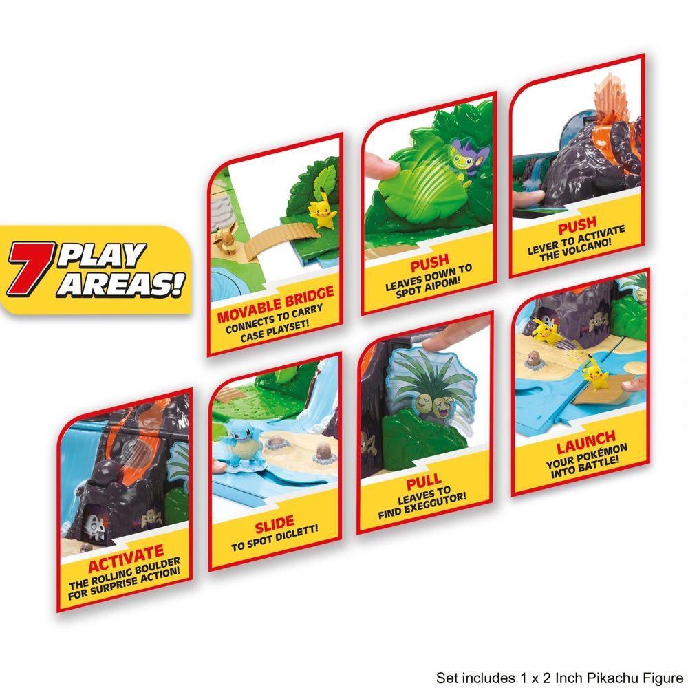 Pokémon Carry Case Volcano Playset - TOYBOX Toy Shop