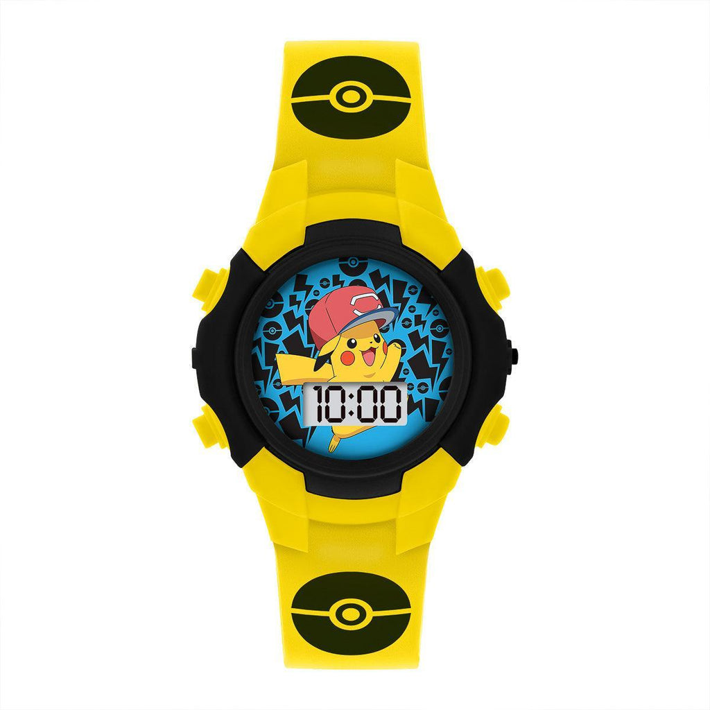 Pokémon Character Print and Dial Digital Flashing Watch - TOYBOX