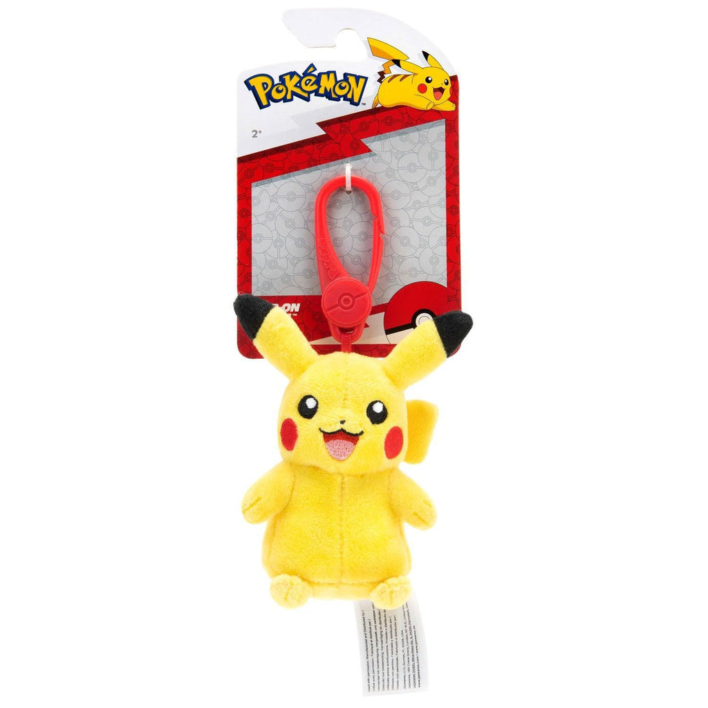 Pokémon Clip-on Plush Pikachu - TOYBOX Toy Shop