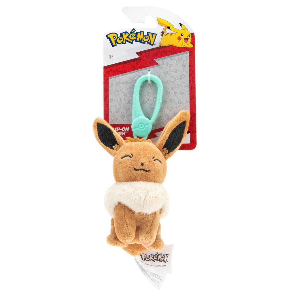 Pokémon Keychain Plush Eevee - TOYBOX Toy Shop