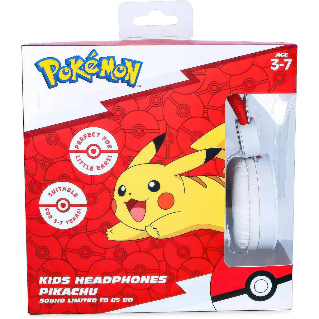 POKÉMON Pikachu Core Kids Headphones - TOYBOX Toy Shop